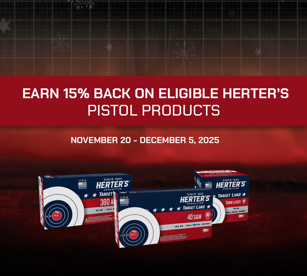 Herter’s Pistol Ammunition Rebate