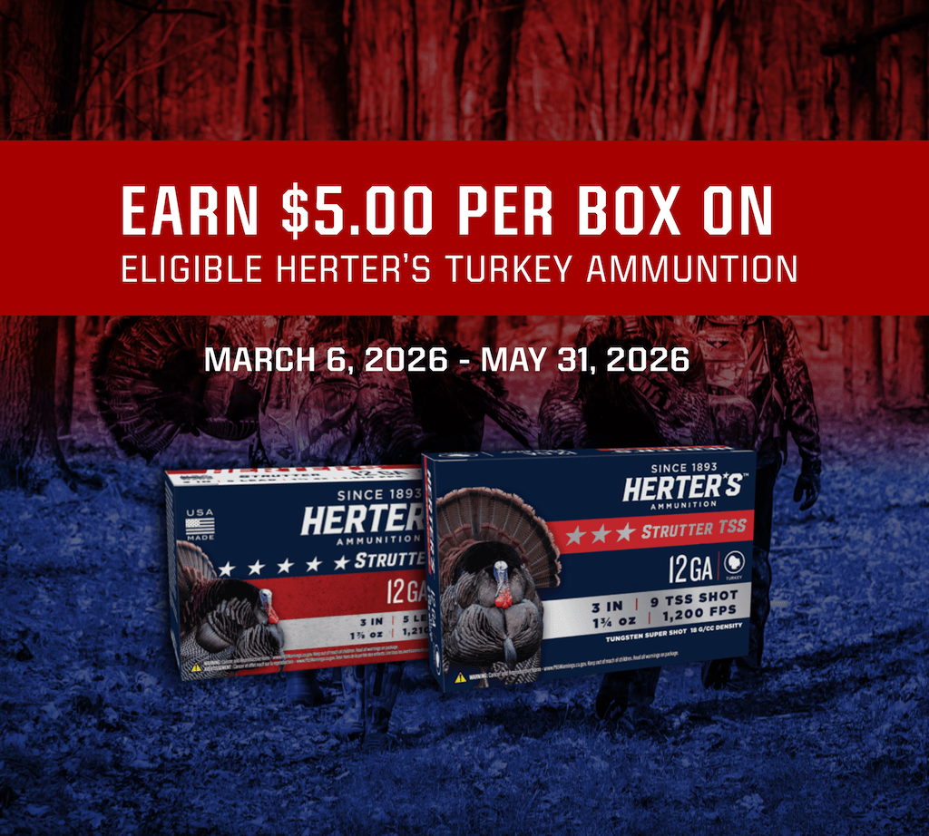 Herter's Turkey Ammo Rebate